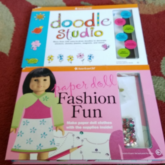 2 American Girl doll craft books - Picture 1 of 3